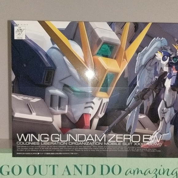 🎀 Bandai 🎀 #17 Wing Gundam Zero EW 1/144 Model Kit Build Japan 🎀 - Picture 2 of 11